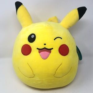 12” Winking Pikachu Squishmallow Pokemon NWT inch
